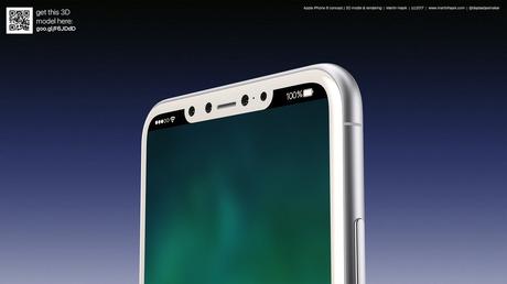 iPhone 8 blanc concept 11 - iPhone 8 : de jolis rendus d'un modèle blanc