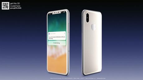 iPhone 8 blanc concept 6 - iPhone 8 : de jolis rendus d'un modèle blanc