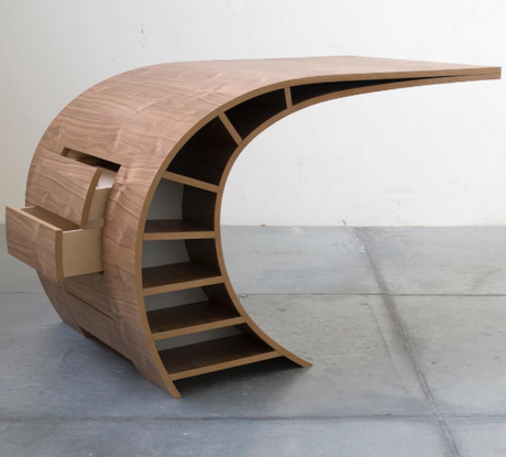 Design : Le superbe bureau créé par Willem van der Weij