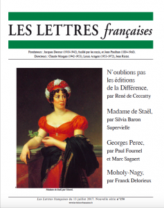 N°150 – Les Lettres Françaises du 13 juillet 2017