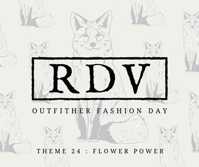 Etes-vous Flower Power dans vos tenues? #outfitherfashionday