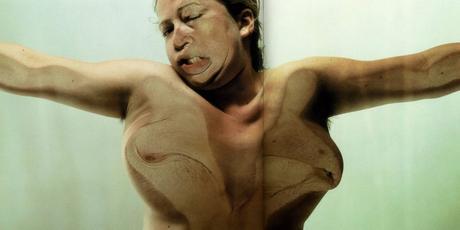 jenny saville, glen-luchford, photographye, c-print, auto-portrait, closed-contact