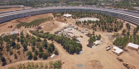 [Vidéo] Nouvelle visite en drone de l'Apple Park