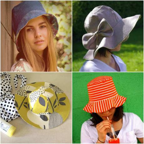 20 DIY et patrons de chapeaux d’été