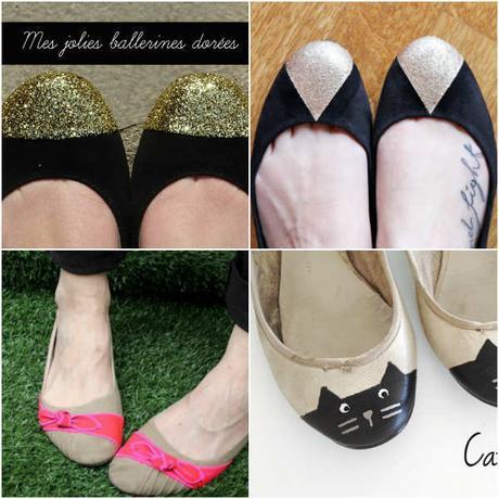 16 idées pour customiser des chaussures (ballerines, tongs, baskets…)