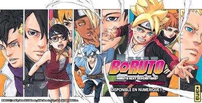 Boruto: le manga se retrouve aussi en version numérique