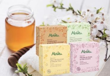 Melvita : un nouvelle gamme de savons bio à base de miel et de fleurs