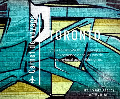 TRAVEL DIARY | Nos premiers pas à Toronto avec @fringinto