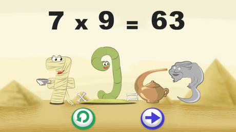Mathemagics Multiplication : Une méthode de mémorisation des tables de multiplication sur iPhone