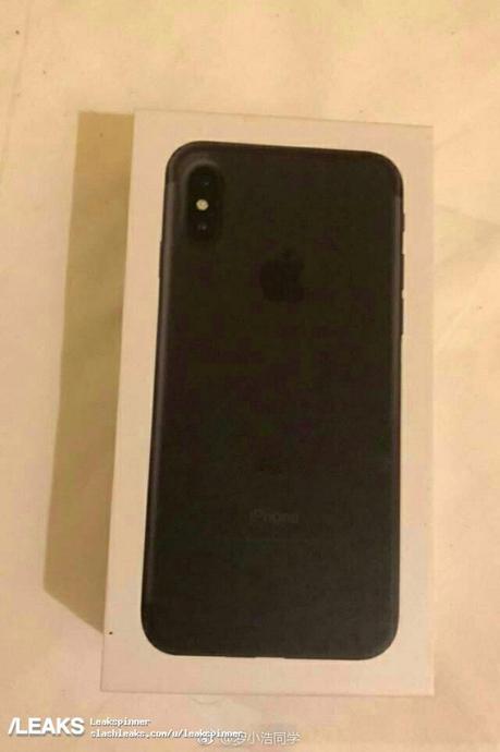 fuite boite iphone 8 - iPhone 8 : première photo de la boîte ?