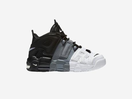 Nike Air More Uptempo Black Grey White