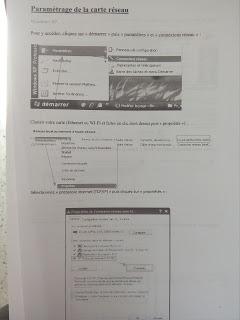 Paramétrage de la carte réseau