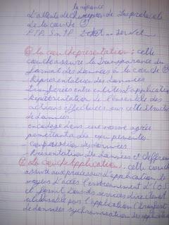 les différentes couches du modéle 