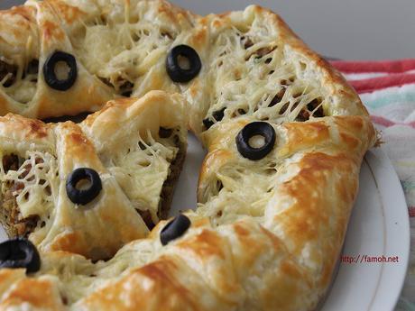 Couronne feuilletée à la viande hachée