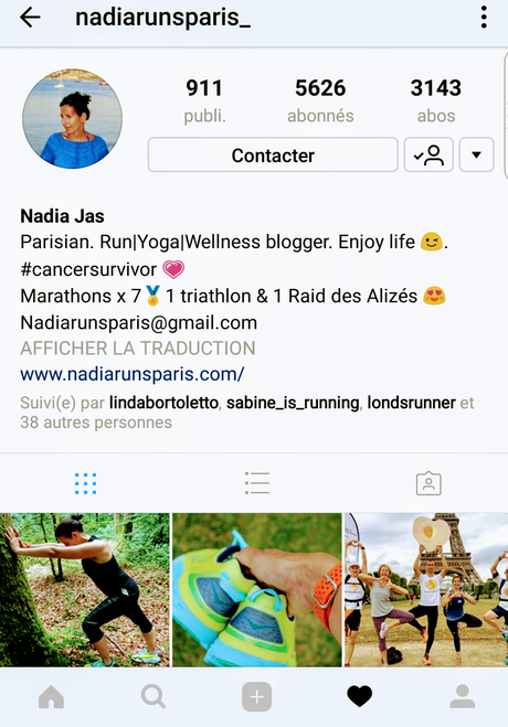 Round 2 : 10 nouveaux comptes « sportifs » sur Instagram qu’il faut absolument suivre