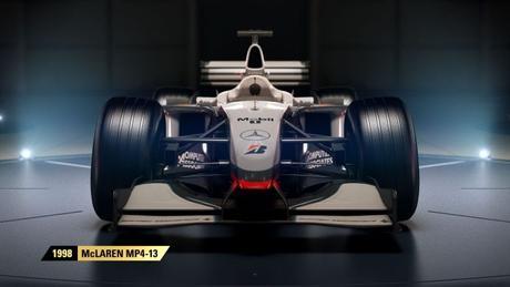 F1 2017 dévoile quatre McLaren historiques