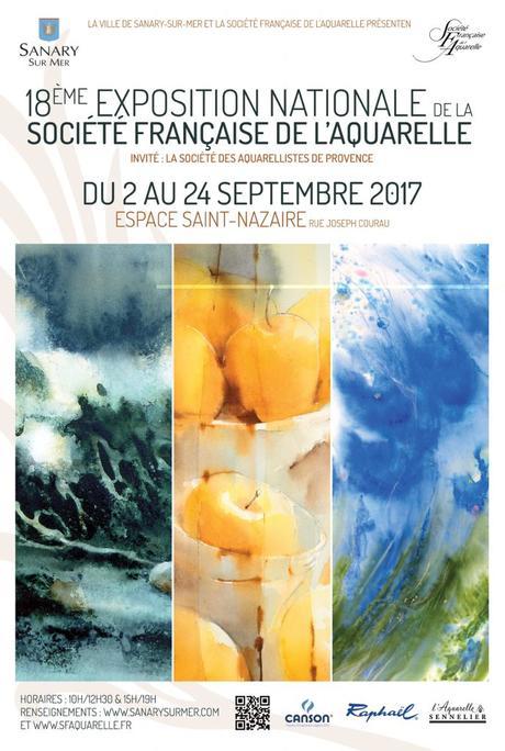 Société française d’Aquarelle : 18ème exposition nationale