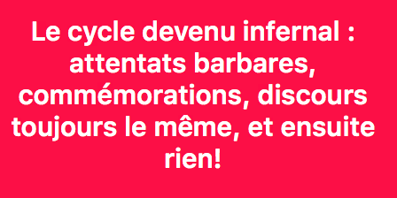Un désastre en marche