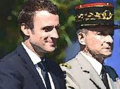 Emmanuel Macron armées silence, c’est chef