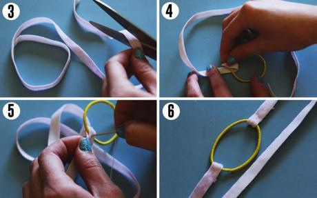 Tuto diy pour faire un bandeau étoilé pour cheveux
