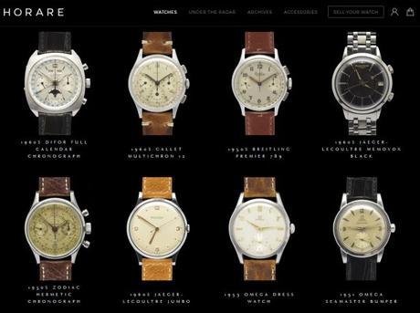 Ventes de montres de luxe vintage