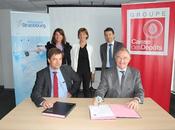 Convention partenariale entre Caisse Dépôts l’Aéroport Strasbourg service développement activités extra-aéronautiques