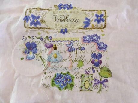 Savon à la violette Madame la fée au 27 juillet 2017