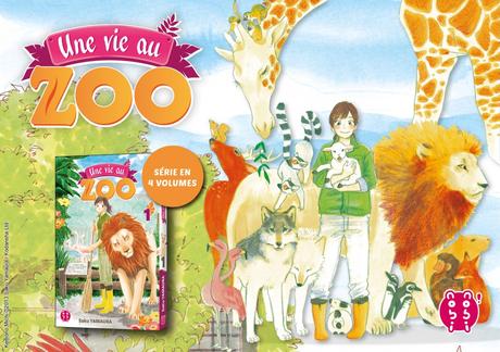 Le manga “Une vie au zoo” annoncé chez nobi nobi !