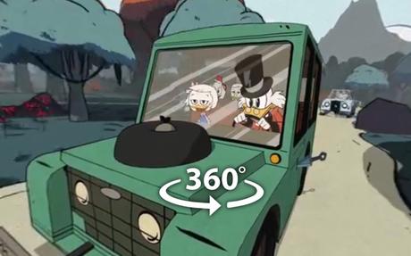 Une aventure de La Bande à Picsou en version 360°