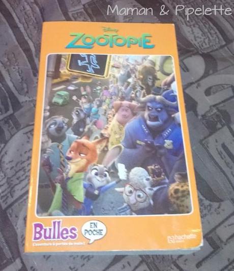 Zootopie bulles en poche + concours #DisneyHachette