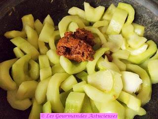 Tajine aux concombres (Vegan)