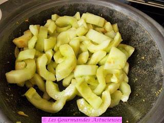 Tajine aux concombres (Vegan)