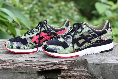 Atmos x Asics Gel Lyte 3 Green Camo