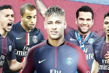 L’agent officiel de Neymar est à Paris !! Neymar Marquinhos Lucas Alves Silva