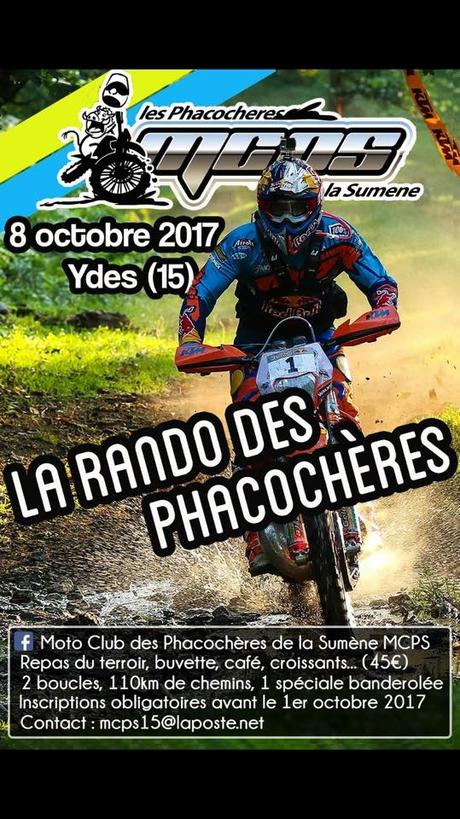 Rando des Phacochères du MCPS le 8 octobre 2017 à Ydes (15) Cantal