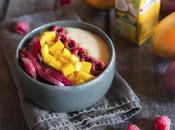 Glace express crème coco fruits frais