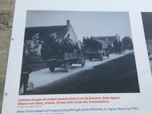 Les Américains à Noyers sur cher -1917-1919 (Parc de la Mairie)