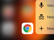 Nouvelle version Chrome iPhone