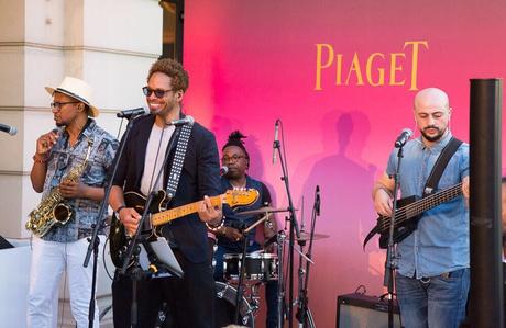Le chanteur Gary Dourdan donne une performance exceptionnelle pour Piaget Sunlight Journey