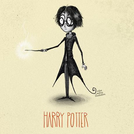 [Coup de coeur] Harry Potter x Tim Burton
