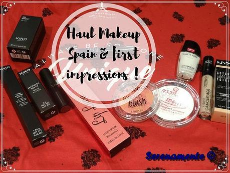 Haul Makeup Spain & first impressions ! Summer Vibes Haul Makeup Spain & first impressions ! Summer Vibes