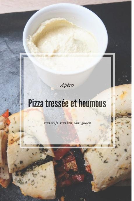 Pizza tressée : un apéro sans lait, sans œufs et sans gluten qui en jette