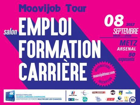 Tout sur le salon Recrutement/Formation : Moovijob Tour Metz 2017 [infographie]