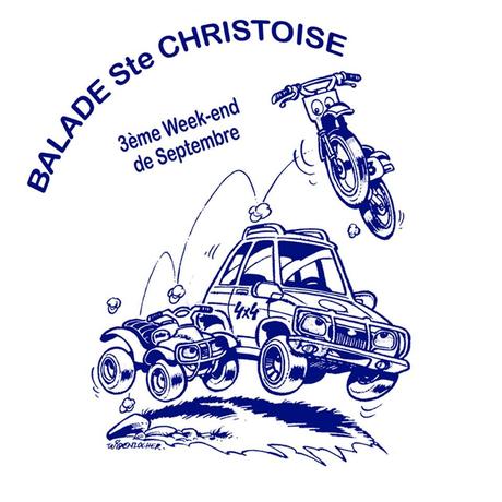 Balade moto, quad et 4X4 de la Ste Christoise (32), le 23 et 24 septembre 2017