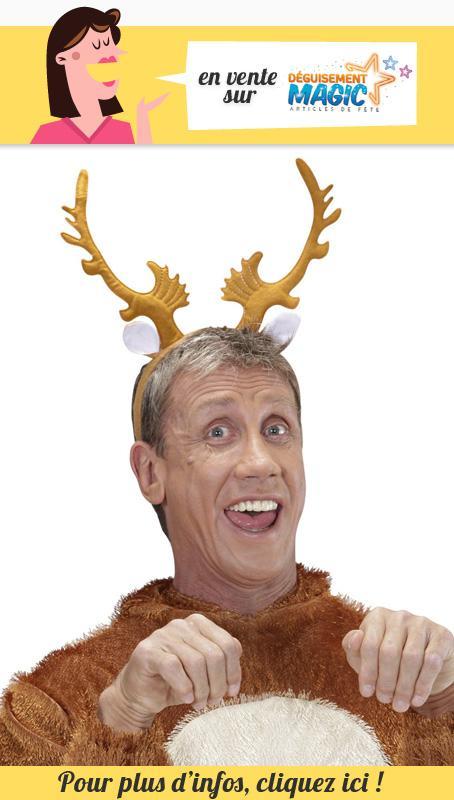 Serre-tête bois de renne