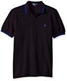 Fred Perry M3600, Polo Homme, Multicolore (Black/Regal), Medium