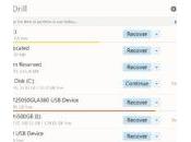 Disk Drill récupération données disque externe interne