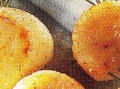 Saint-Jacques brochettes romarin, sauce citron confit