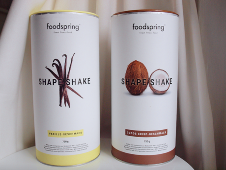J’ai testé les shape shakes Foodspring!