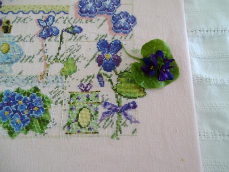 Savon à la violette de Madame la fée : fini et monté ! Savon à la violette de Madame la fée : fini et monté !